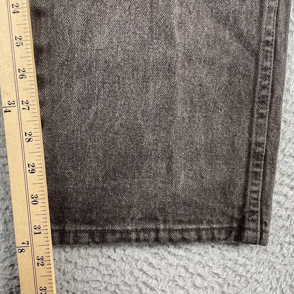 Wrangler Jeans Mens 36x32 Black 13MWZKL Cowboy Cut Straight Leg Western Cotton